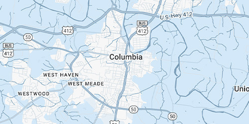 Map of Columbia